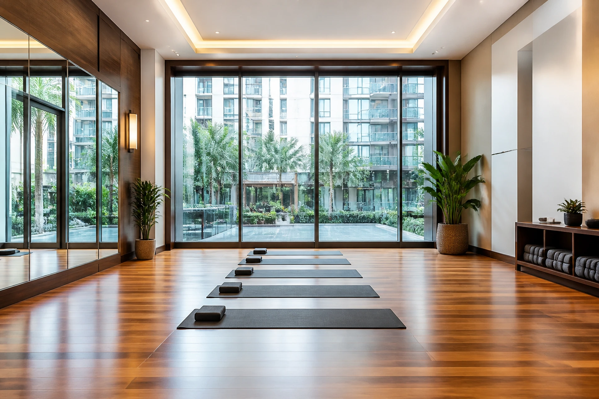 Yoga studio