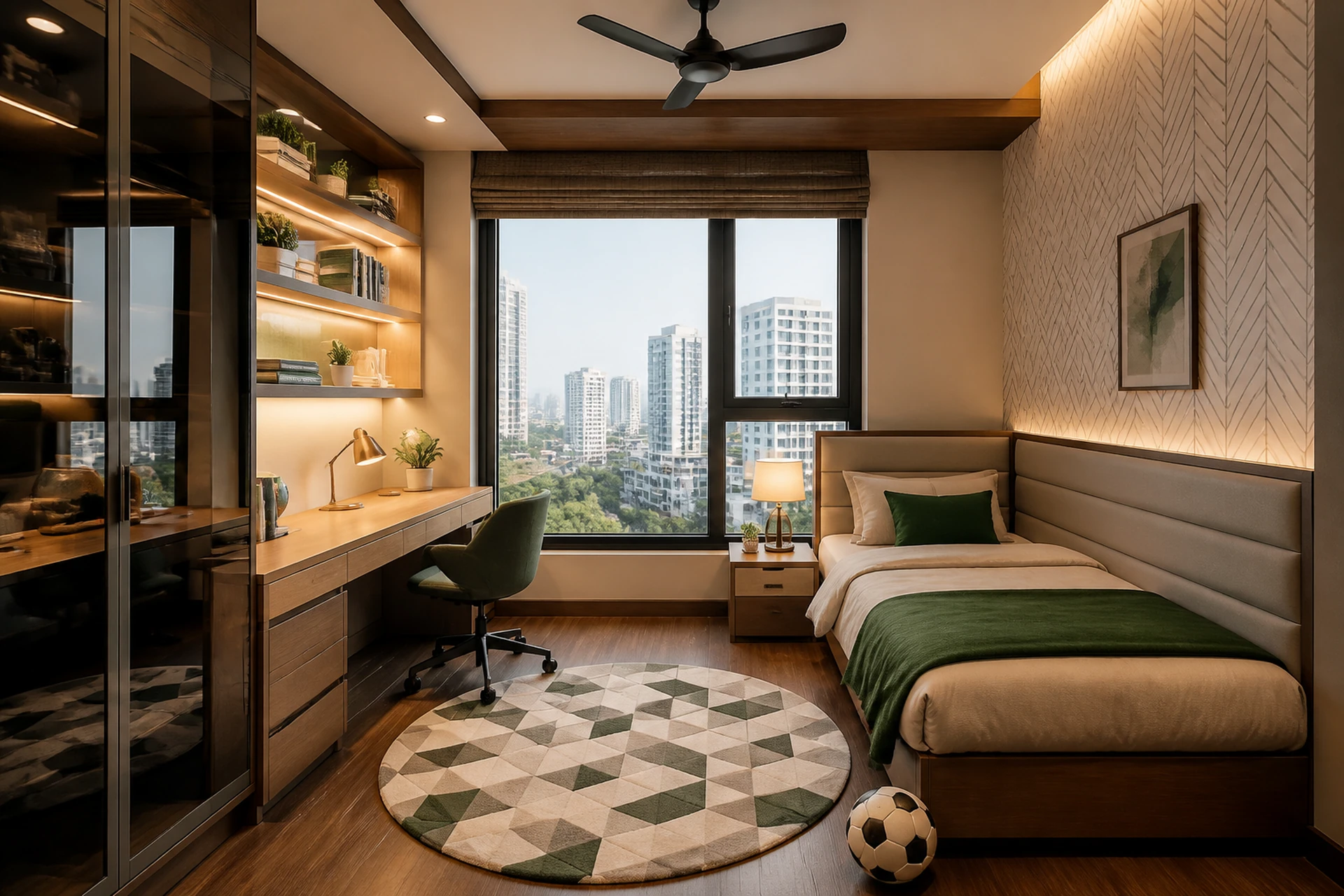 Bedroom study